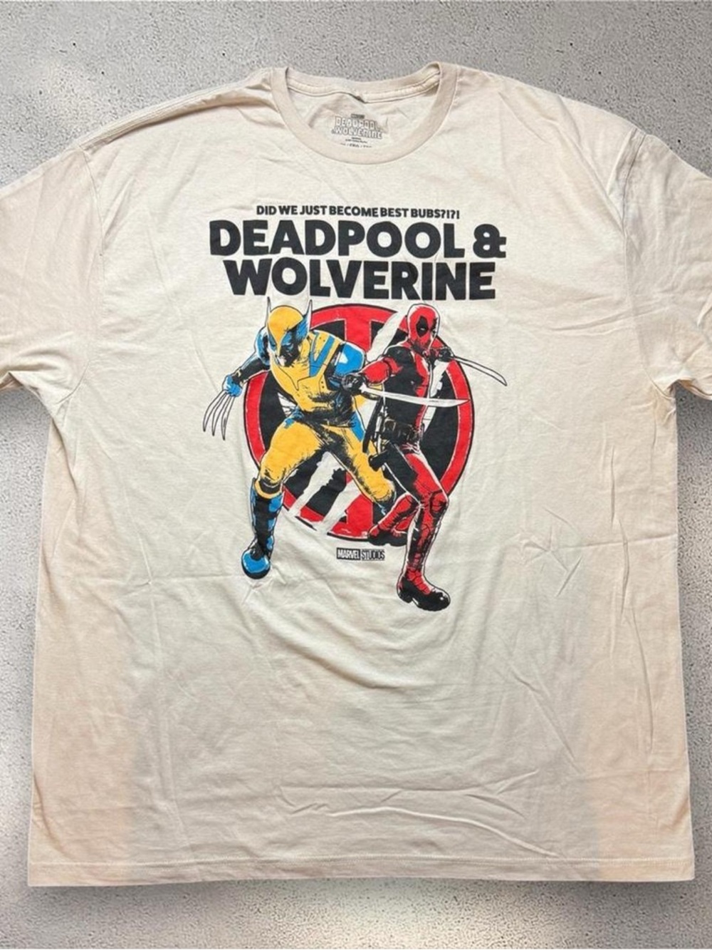 Deadpool & Wolverine‎ Marvel Graphic Tee 2XL Unisex Shirt